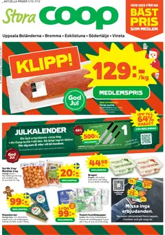 Stora Coop - Bromma - Förhandsvisning av reklamblad från butik Stora Coop aktuell från 01.12.2025