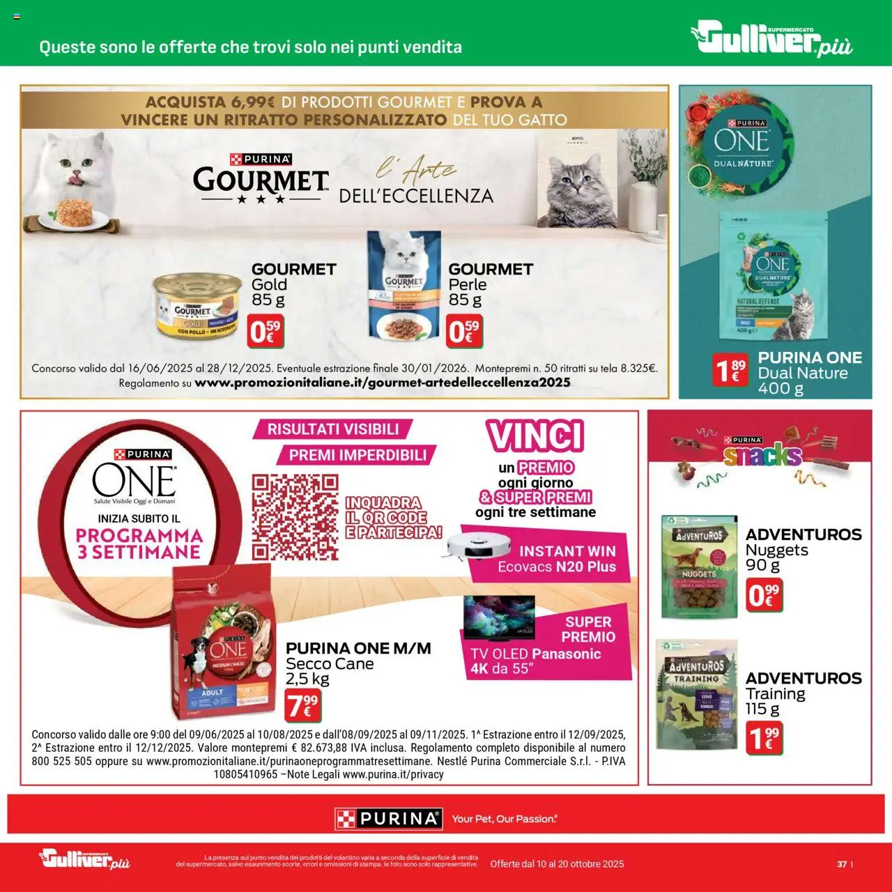 Volantino Gulliver del 10.10.2025 | Pagina: 37 | Prodotti: Nuggets, TV