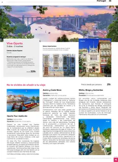 Vista previa Viajes El Corte Inglés - España e Europa válido desde el 17.03.2025 | Página: 35 | Productos: Vino, Té, Braga, Cuna