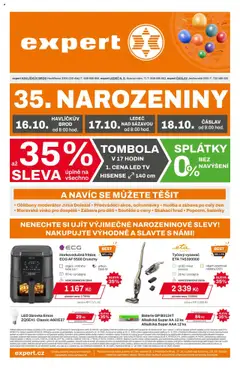 Náhled letáku Expert elektro leták od 16.10.2025