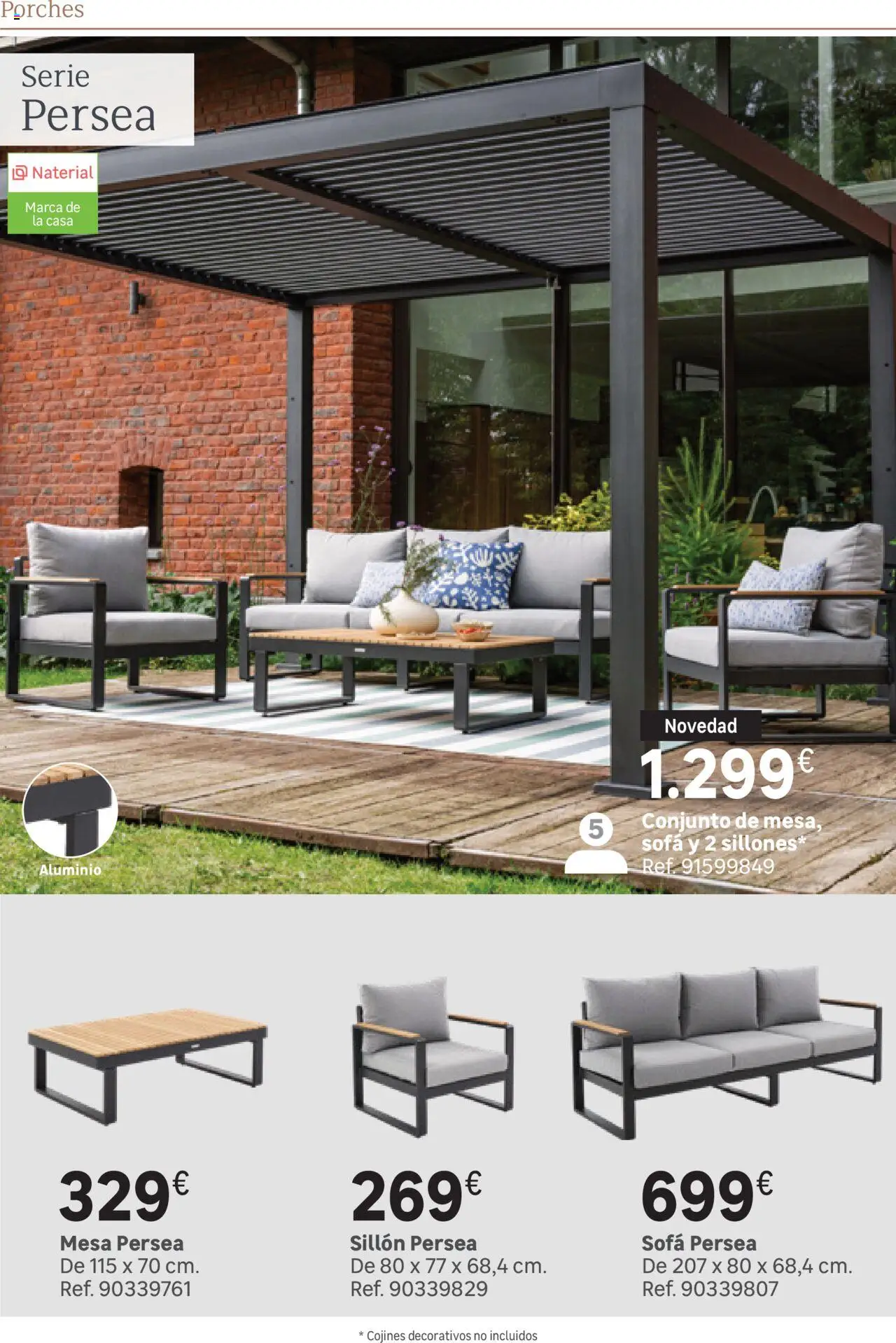 Leroy Merlin catálogo │ válido desde el 25.03.2025 | Página: 122 | Productos: Sofá, Sillón, Mesa