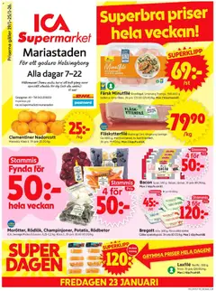 ICA Supermarket - Helsingborg - Förhandsvisning av reklamblad från butik ICA Supermarket aktuell från 19.01.2026