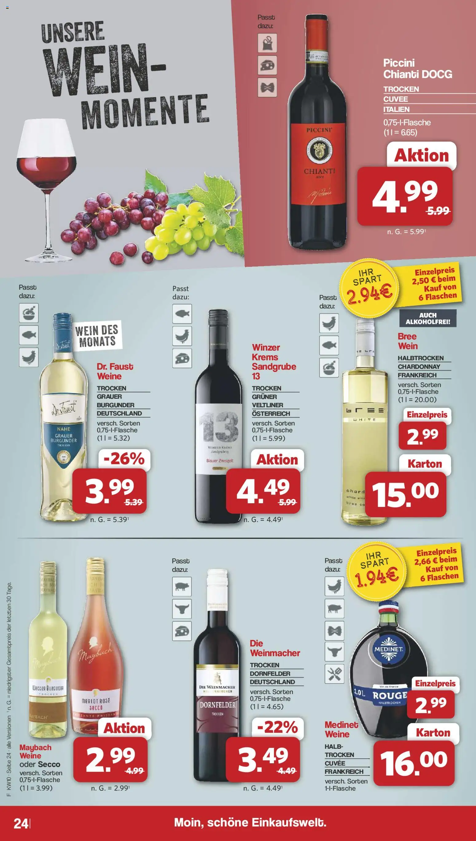 Famila Nordwest Prospekt 	 – gültig ab 02.03.2026 | Seite: 26 | Produkte: Merlot, Bree, Rouge, Wein