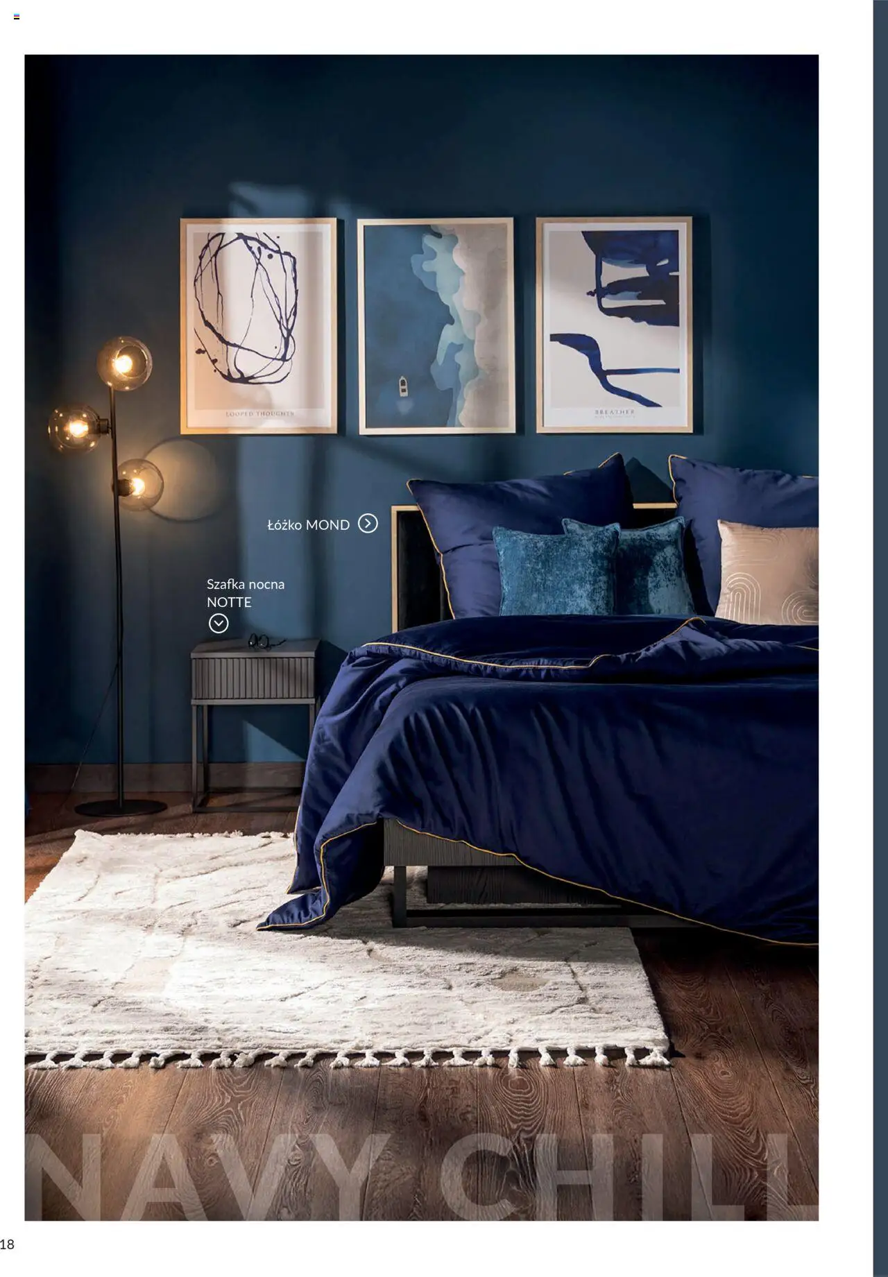 Salony Agata Gazetka - Trendbook od 21.03.2025 | Strona: 18 | Produkty: Łóżko, Szafka nocna