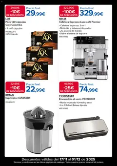 Vista previa Costco Black Friday válido desde el 17.11.2025 | Página: 19 | Productos: Café, Cafetera, Exprimidor