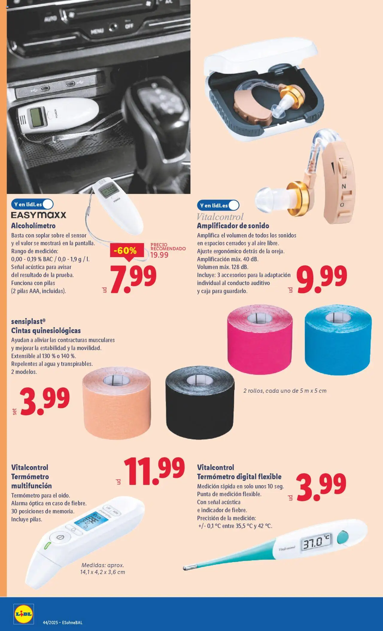 Lidl catálogo de bazar VAL │ válido desde el 27.10.2025 | Página: 6 | Productos: Termómetro, Caja