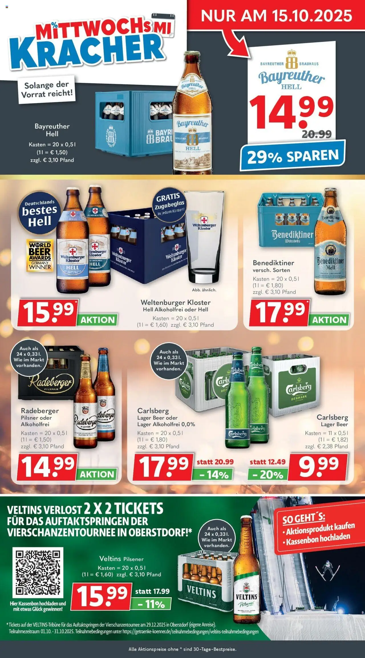 Getränkeland - Getränkeland: Getränkeangebote – gültig ab 13.10.2025 | Seite: 2 | Produkte: Carlsberg, Veltins
