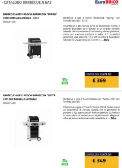 Anteprima del volantino Eurobrico Barbecue a Gas catalogo valido a partire dal 23.07.2025 | Pagina: 18