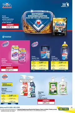 Metro Starke Marken ab 03.11.2025 gültig | Seite: 13 | Produkte: Bad, Duft, Finish, Wein