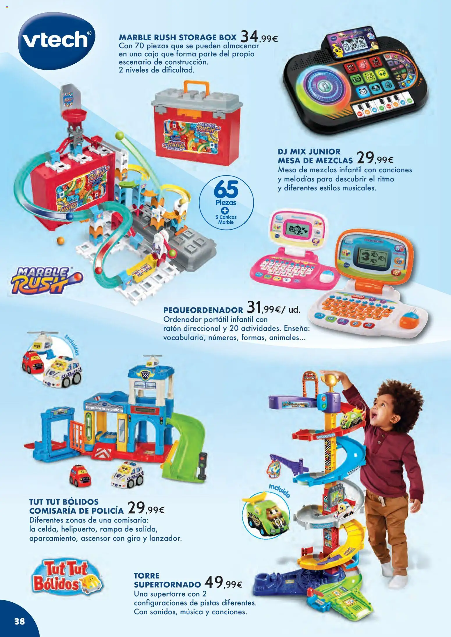 Toy Planet - Catálogo Juguetes Navidad │ válido desde el 03.11.2025 | Página: 38 | Productos: Ordenador, Mesa, Caja