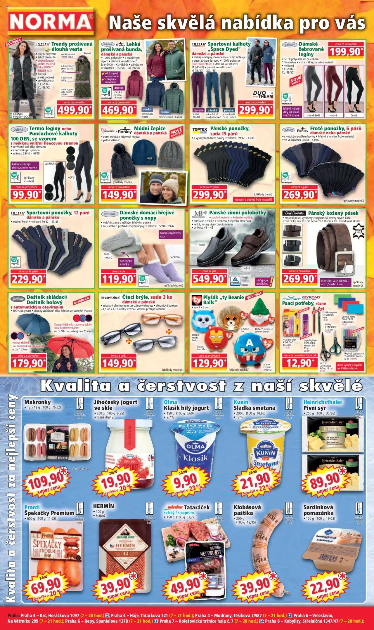 Norma leták od 13.10.2025 | Strana: 2 | Produkty: Nůžky, Deštník, Křídy, Modely