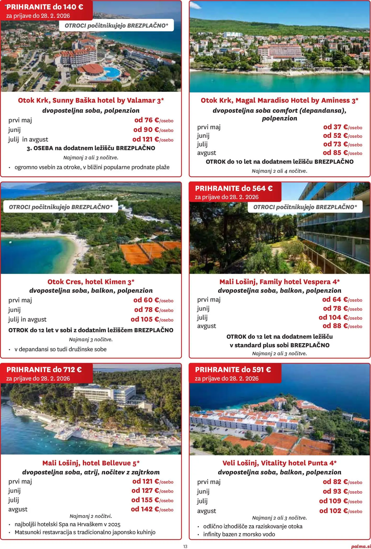 Novi Palma katalog ponudbe – veljaven od 05.01.2026 | Stran: 13 | Izdelki: Bazen