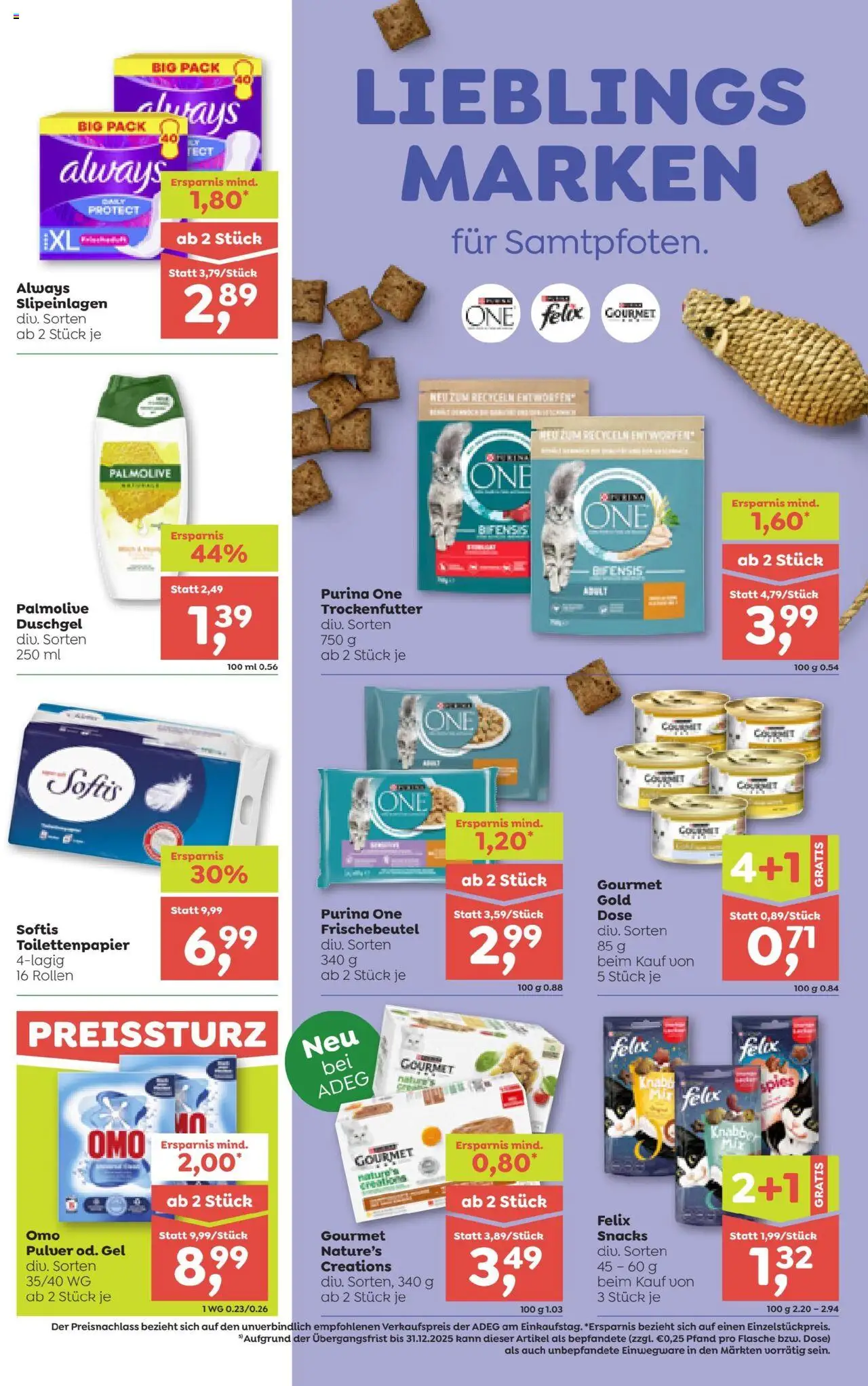 ADEG Vorarlberg gültig ab 07.08.2025 | Seite: 11 | Produkte: Duschgel