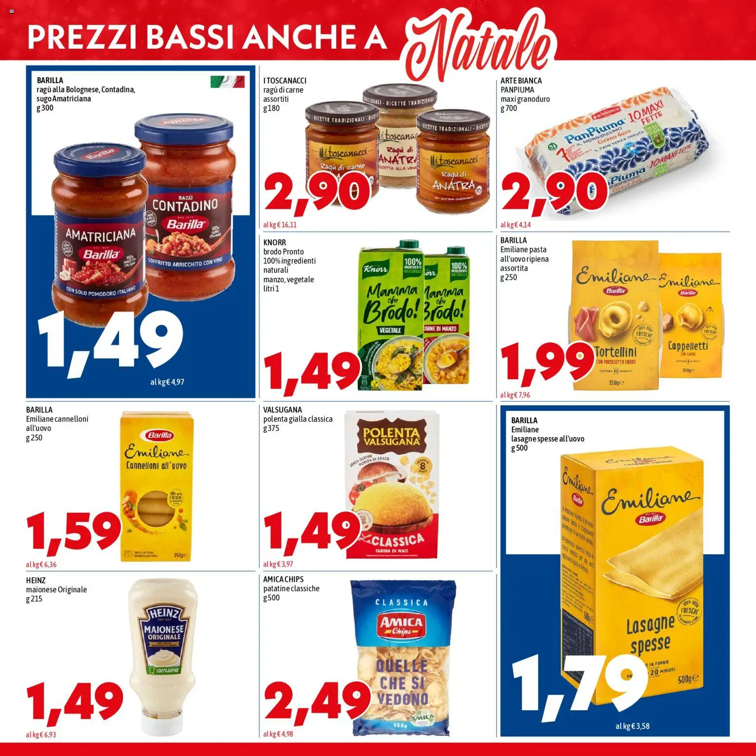 Volantino Mega del 11.12.2025 | Pagina: 11 | Prodotti: Pane, Manzo, Ragú, Sugo