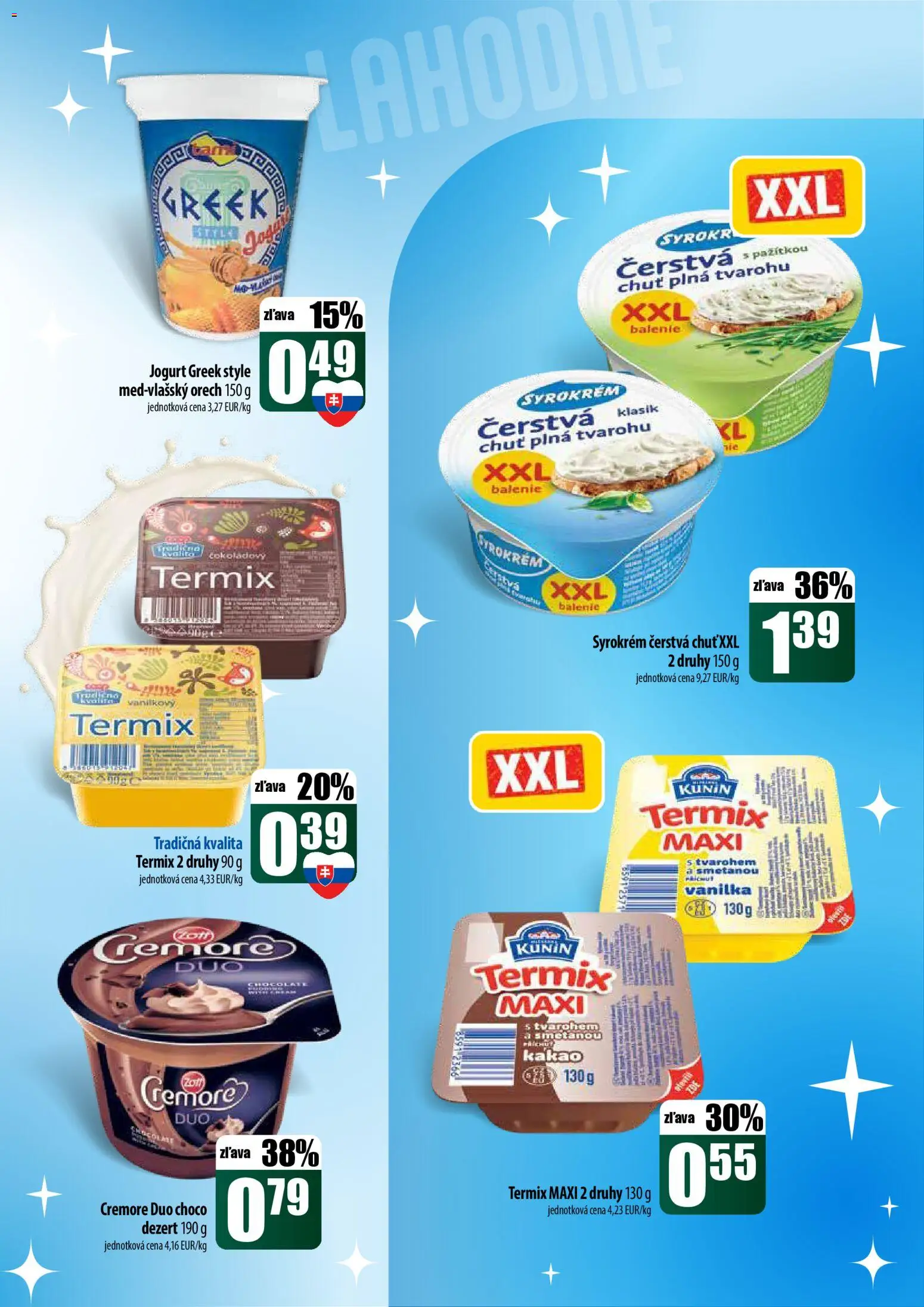 Nové COOP Jednota akcie – leták je platný od 22.12.2025 | Strana: 25 | Produkty: Jogurt, Kakao