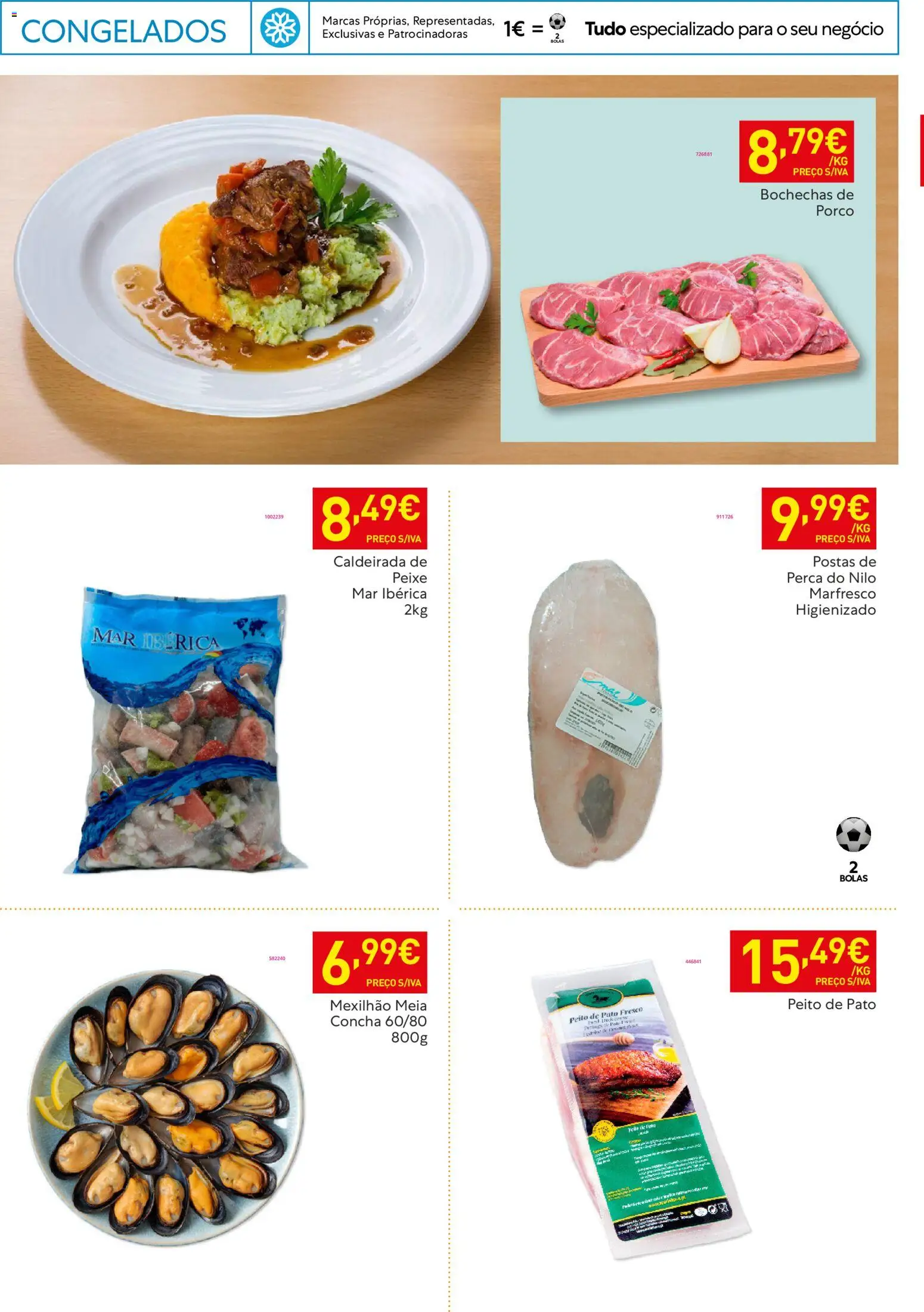 Recheio Horeca │ válido de 17.03.2026 | Página: 42 | Produtos: Peixe