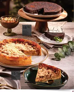 Pré-visualização BOLO DE MOUSSE DE CHOCOLATE, Chocolate mousse cake, EMB.1KG válido de 28.10.2025 | Página: 27 | Produtos: Mousse de chocolate, Bolo, Maça, Tarte