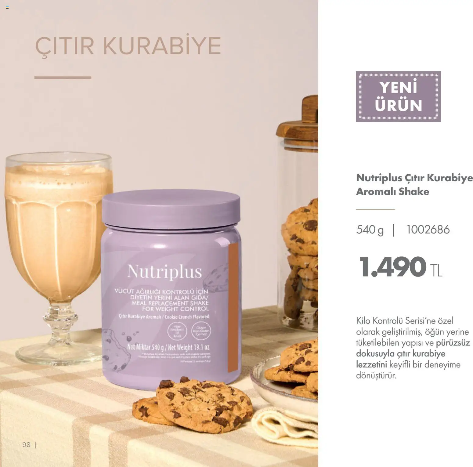 Farmasi Katalog - 01.01.2026 tarihinden itibaren geçerlidir | Sayfa: 98 | Ürünler: Kurabiye