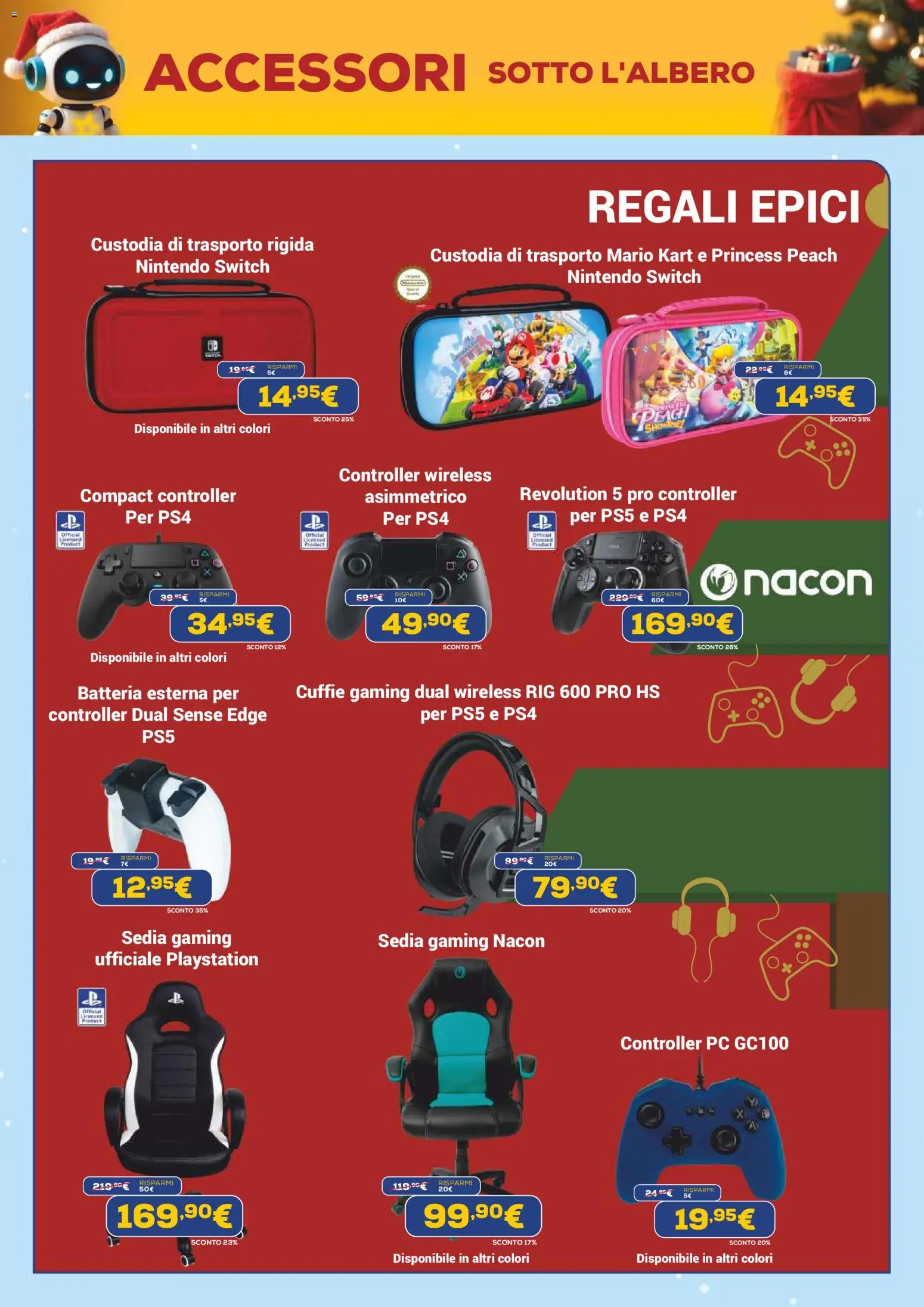 Volantino Euronics del 12.12.2025 | Pagina: 4 | Prodotti: PC, Cuffie, Playstation, Batteria