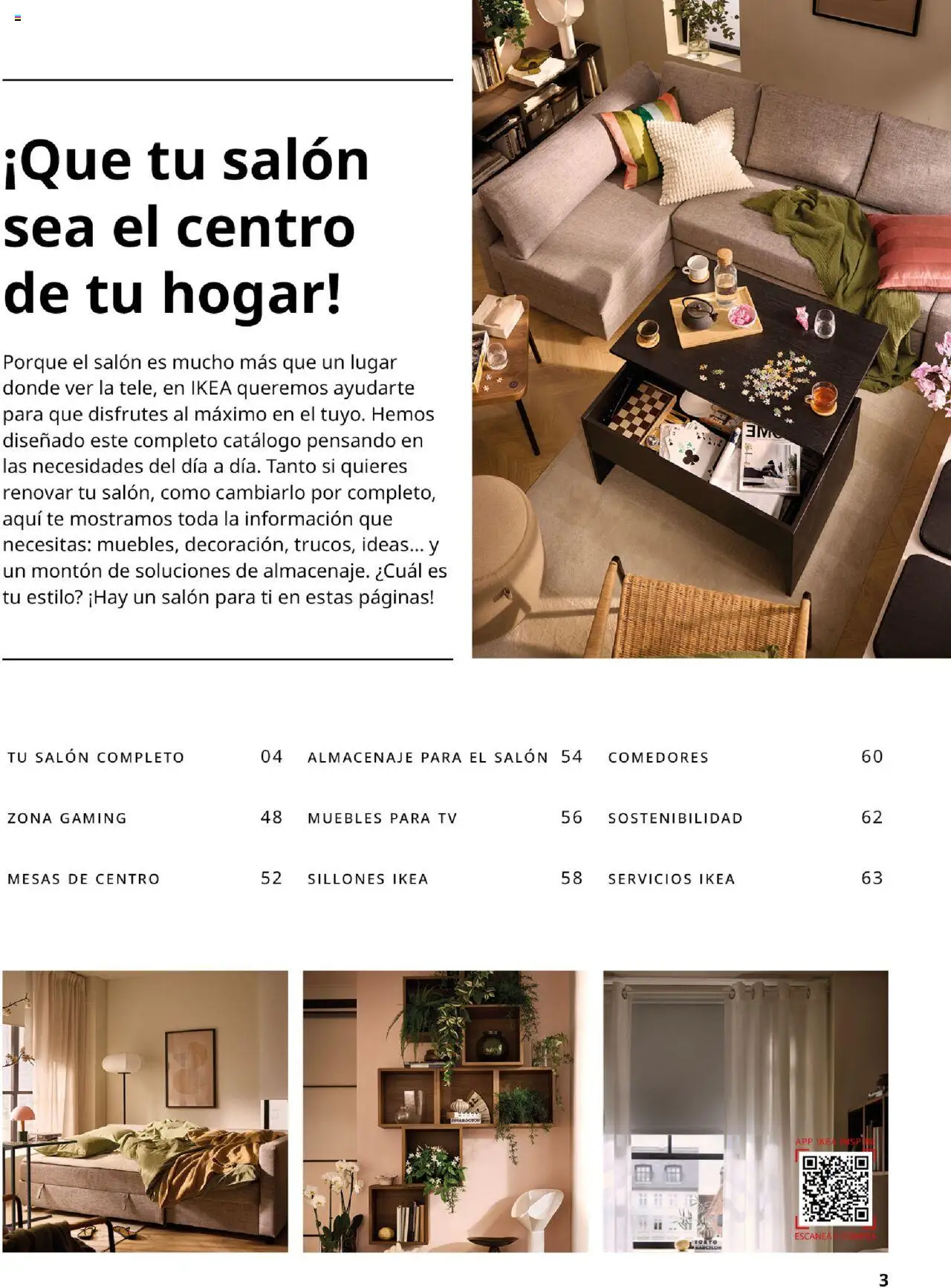 Catálogo IKEA Salones │ válido desde el 17.02.2025 | Página: 3 | Productos: Té, Muebles, Almacenaje