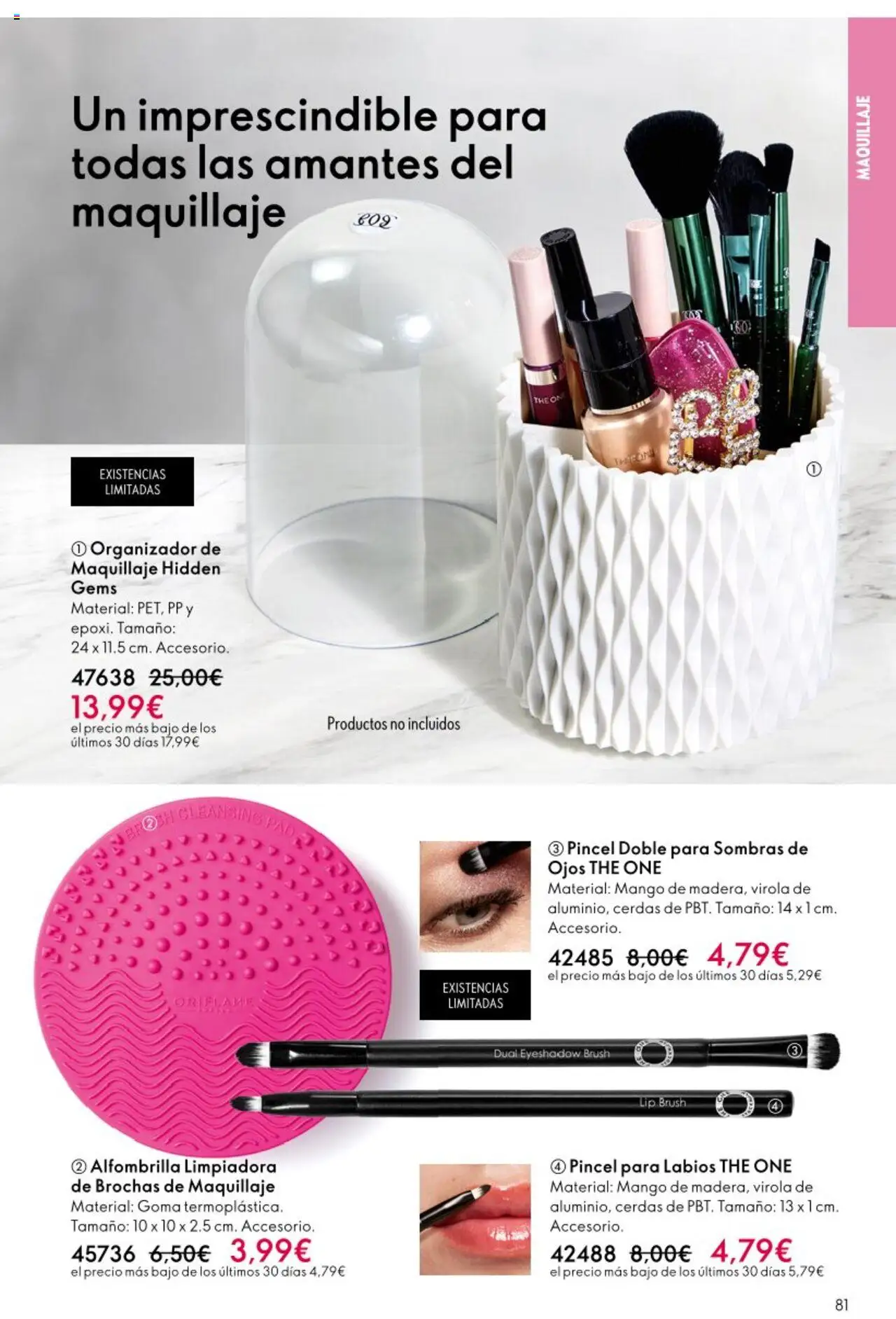 Oriflame - Catálogo Campaña 9 │ válido desde el 22.06.2025 | Página: 81 | Productos: Maquillaje, Alfombrilla, Organizador, Ρούτερ