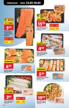 Pogląd oferty "Krewetki gotowane Marinero, 250 g, Krewetki gotowane Marinero, 250 g" - ważna od 12.01.2026 | Strona: 36
