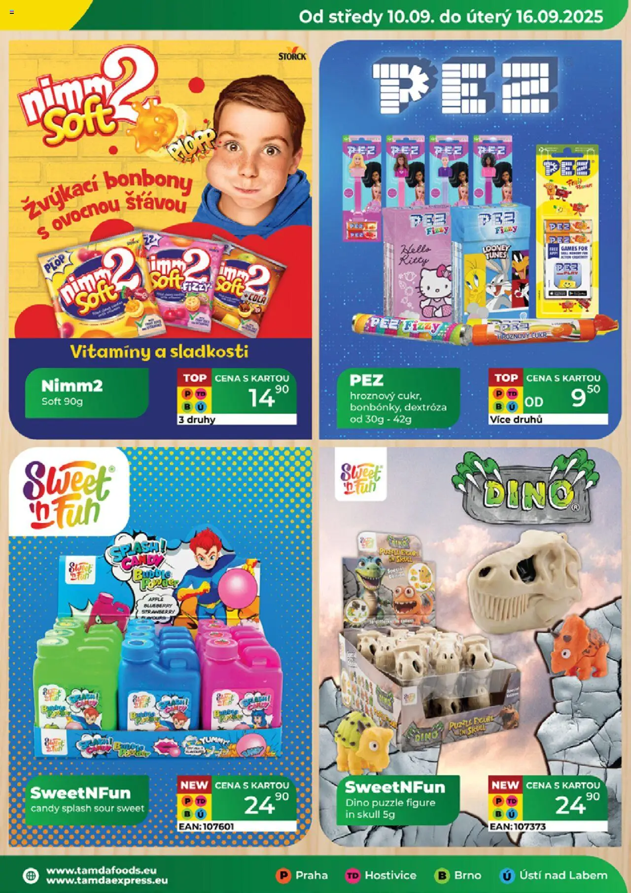 Tamda Foods leták od 10.09.2025 | Strana: 9 | Produkty: Bonbóny, Vitamíny, Sladkosti, Cukr