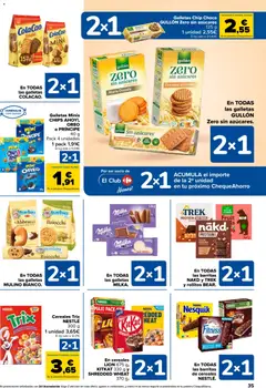 Vista previa Carrefour folleto válido desde el 15.01.2026 | Página: 37 | Productos: Cereales, Galletas, Horno