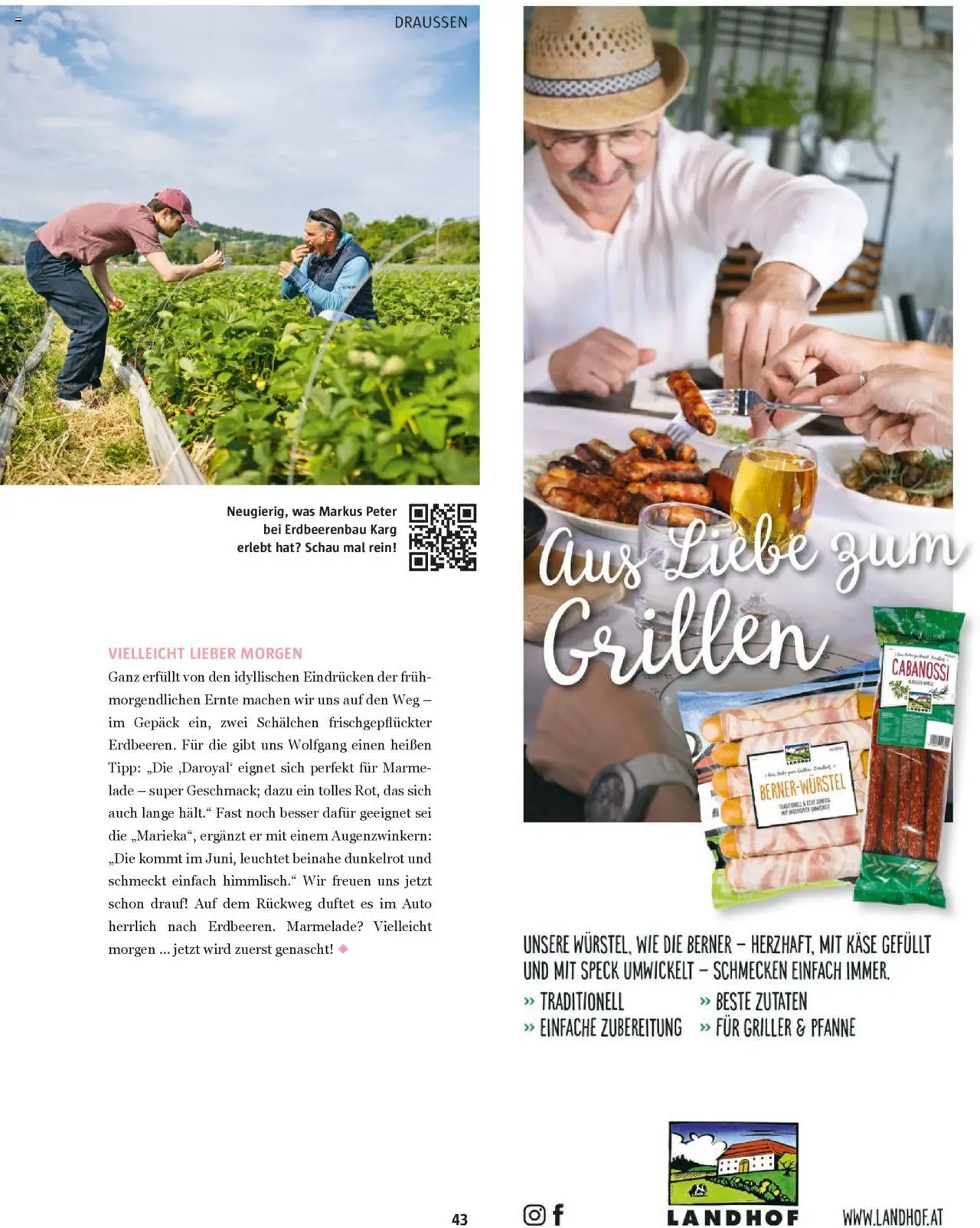 Sutterlüty B’sundrig Magazine gültig ab 18.06.2025 | Seite: 43 | Produkte: Käse