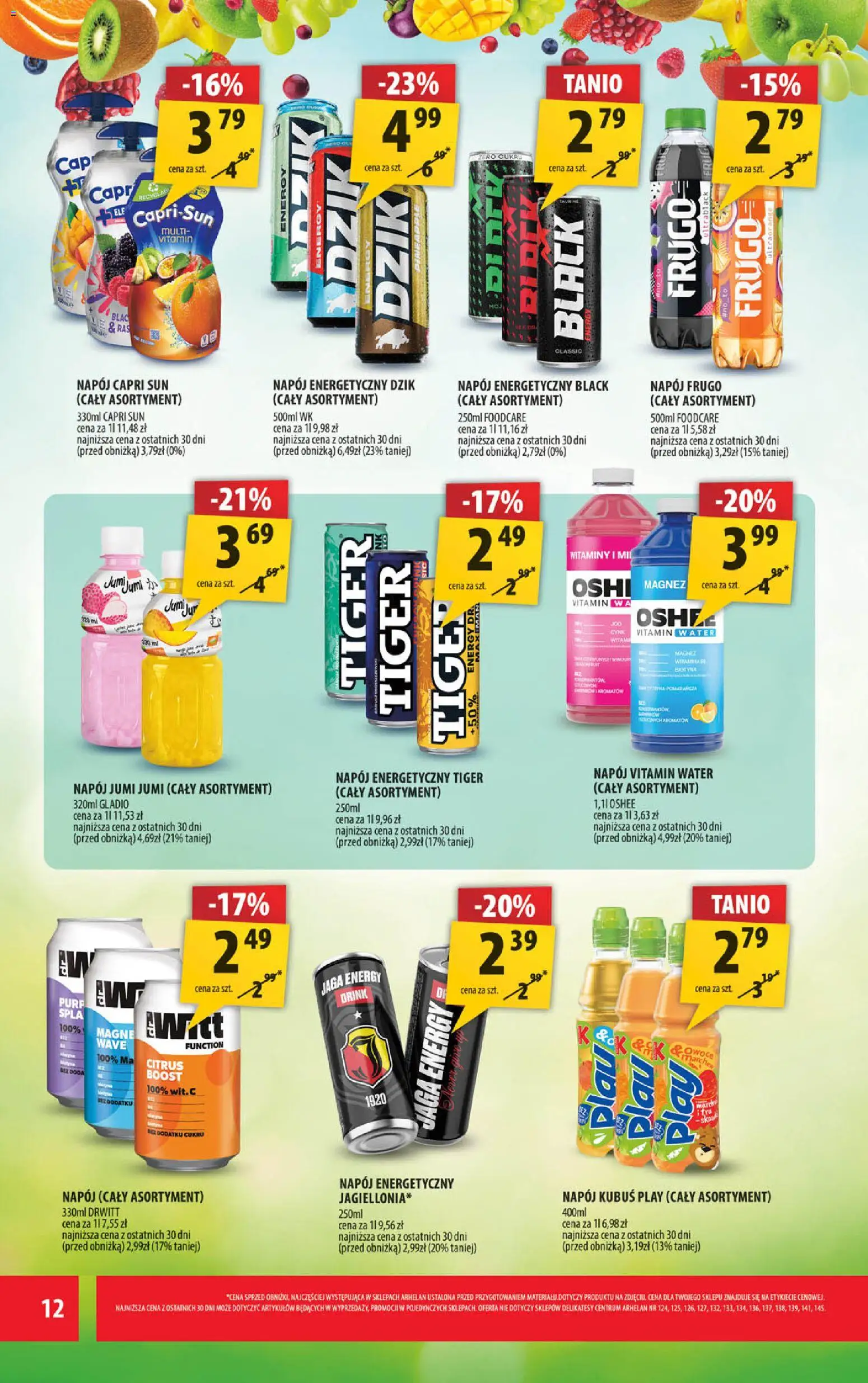 Arhelan gazetka od 08.04.2026 | Strona: 12 | Produkty: Delikatesy