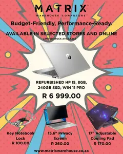 Matrix Warehouse specials catalogue – valid from 17.11.2025