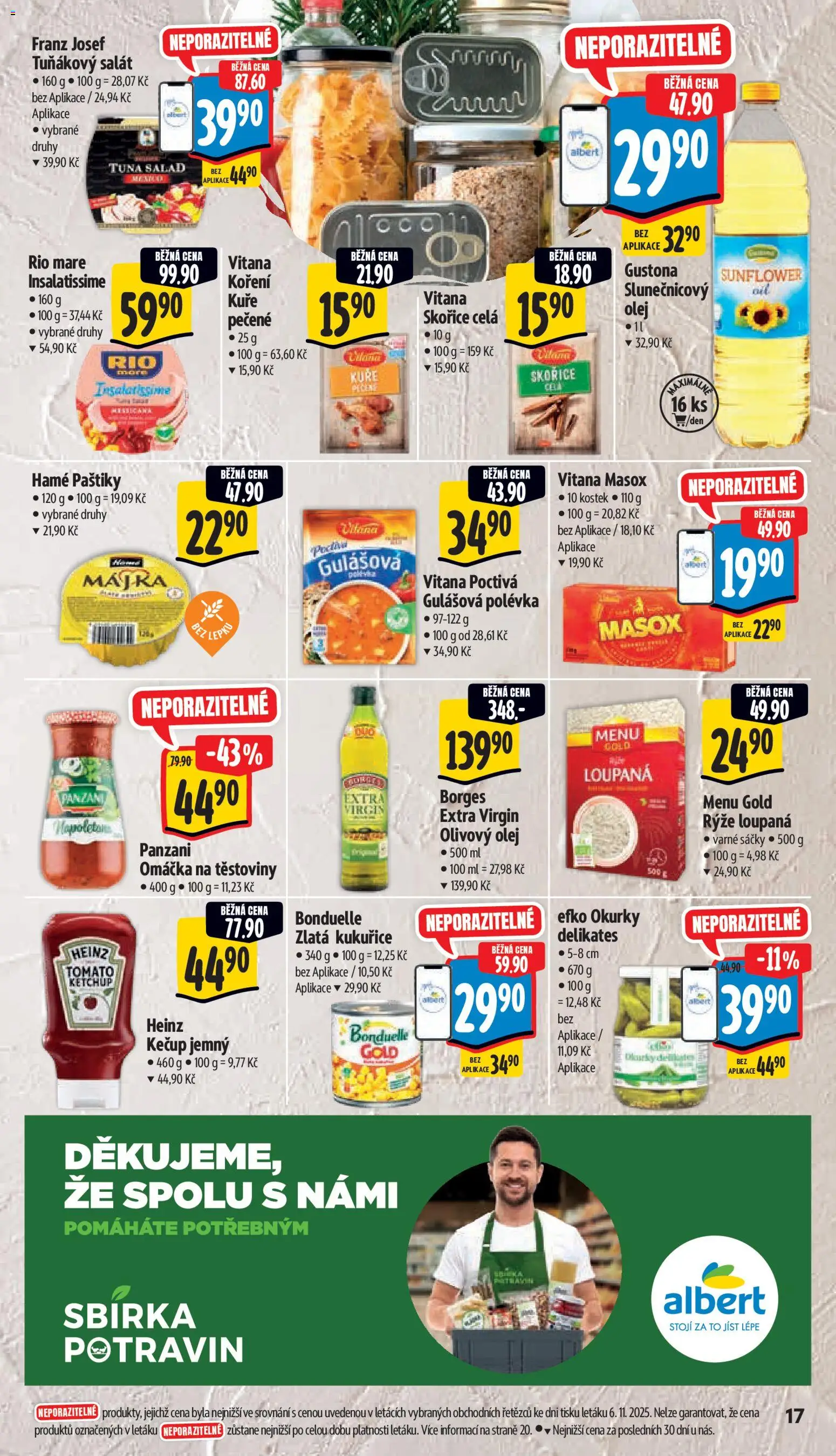 Albert Black Friday od 12.11.2025 | Strana: 26 | Produkty: Olej, Rýže, Kečup, Tuňákový salát