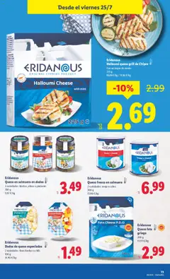 Lidl catálogo MAD │ válido desde el 21.07.2025 | Página: 23 | Productos: Queso, Queso fresco