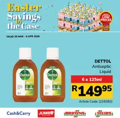 Jumbo specials catalogue – valid from 26.03.2026 | Page: 7 | Products: Case, Antiseptic liquid