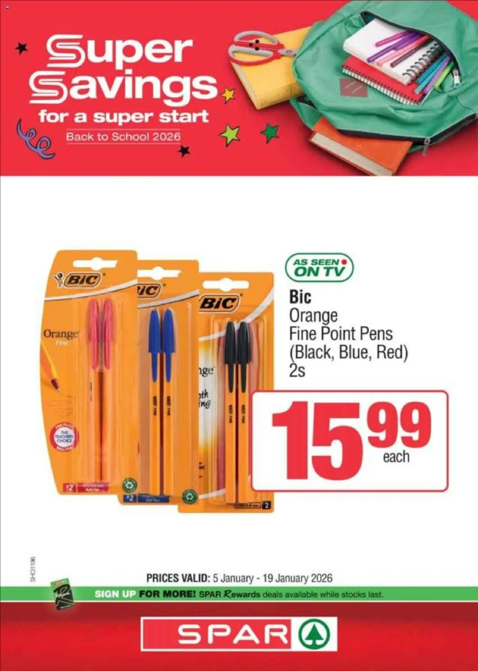 New KWIKSPAR catalogue – valid from 05.01.2026 | Page: 16 | Products: TV