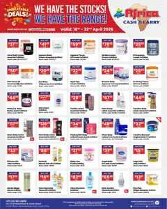 Africa Cash & Carry specials catalogue – valid from 16.04.2026 | Page: 5