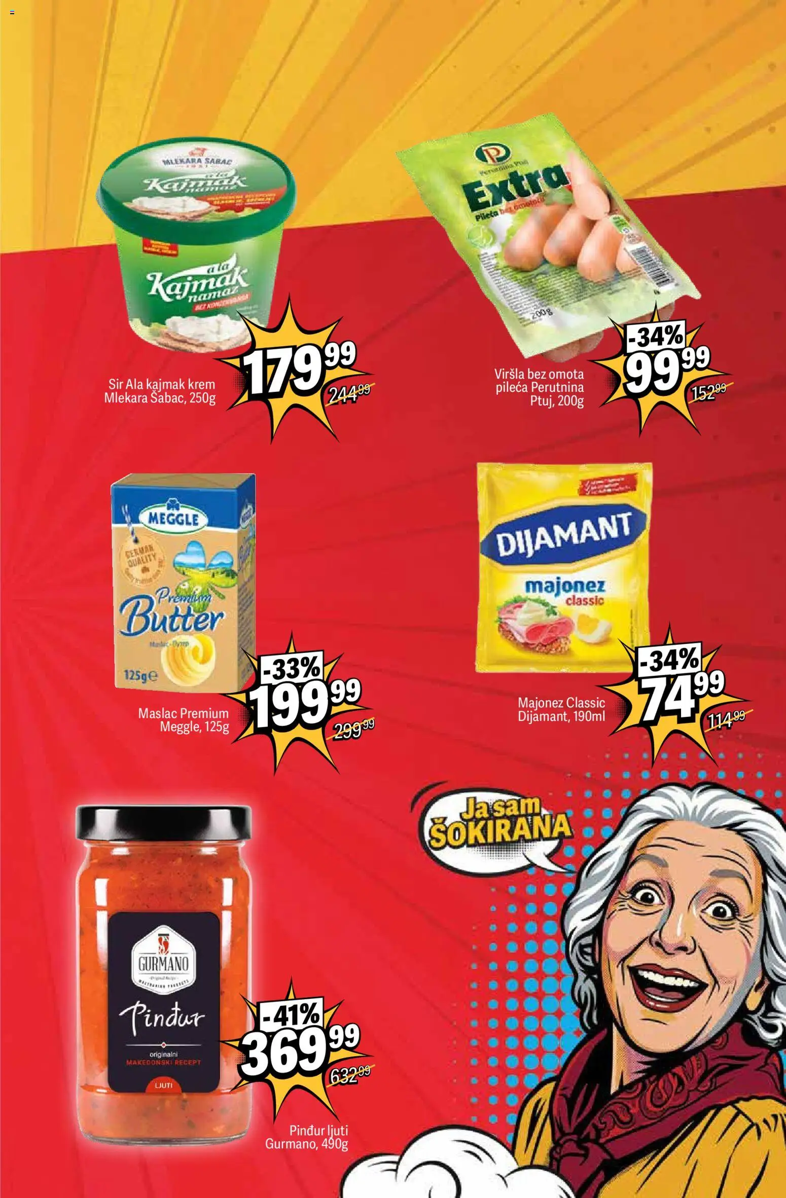 Maxi katalog - važi od 13.04.2026 | Strana: 3 | Proizvode: Majonez, Maslac, Sir, Kajmak