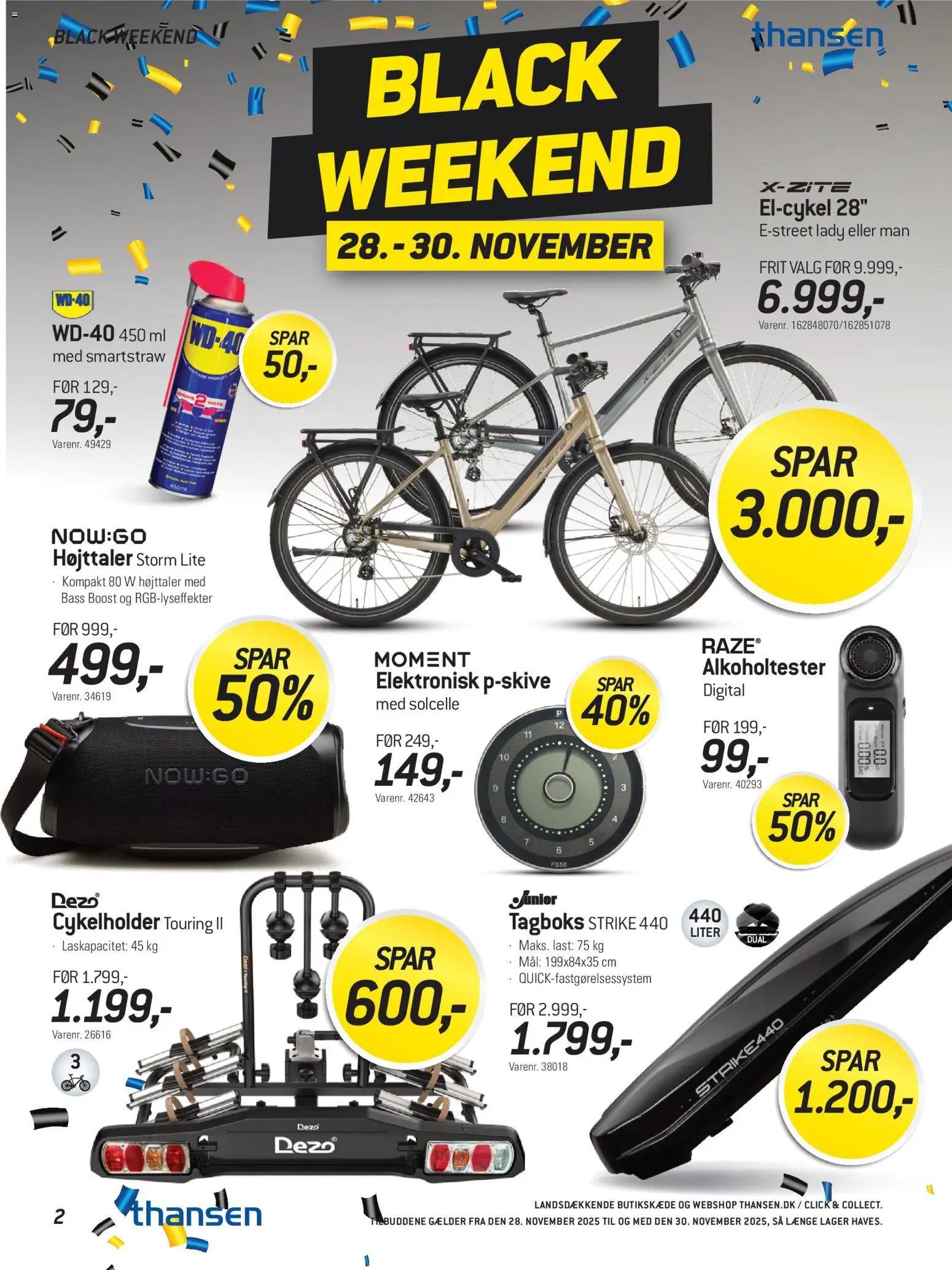 Thansen tilbudsavis – gyldig fra 26.11.2025 | Side: 2 | Produkter: Højttaler