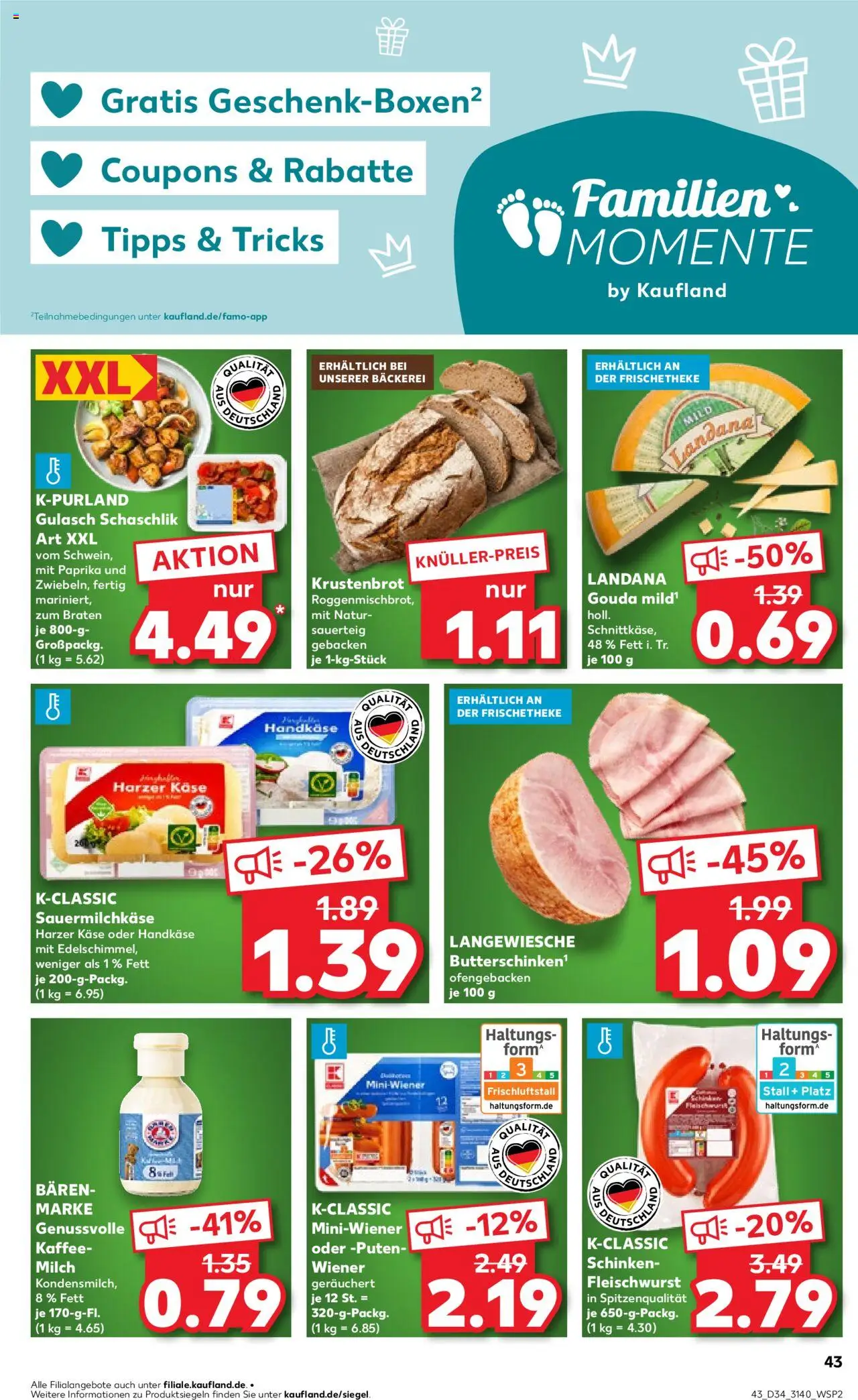  | Pagina: 43 | Producten: Kész piskótalap, Gouda