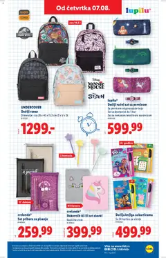 Lidl katalog - važi od 07.08.2025 | Strana: 3 | Proizvode: Ranac, Ručni sat