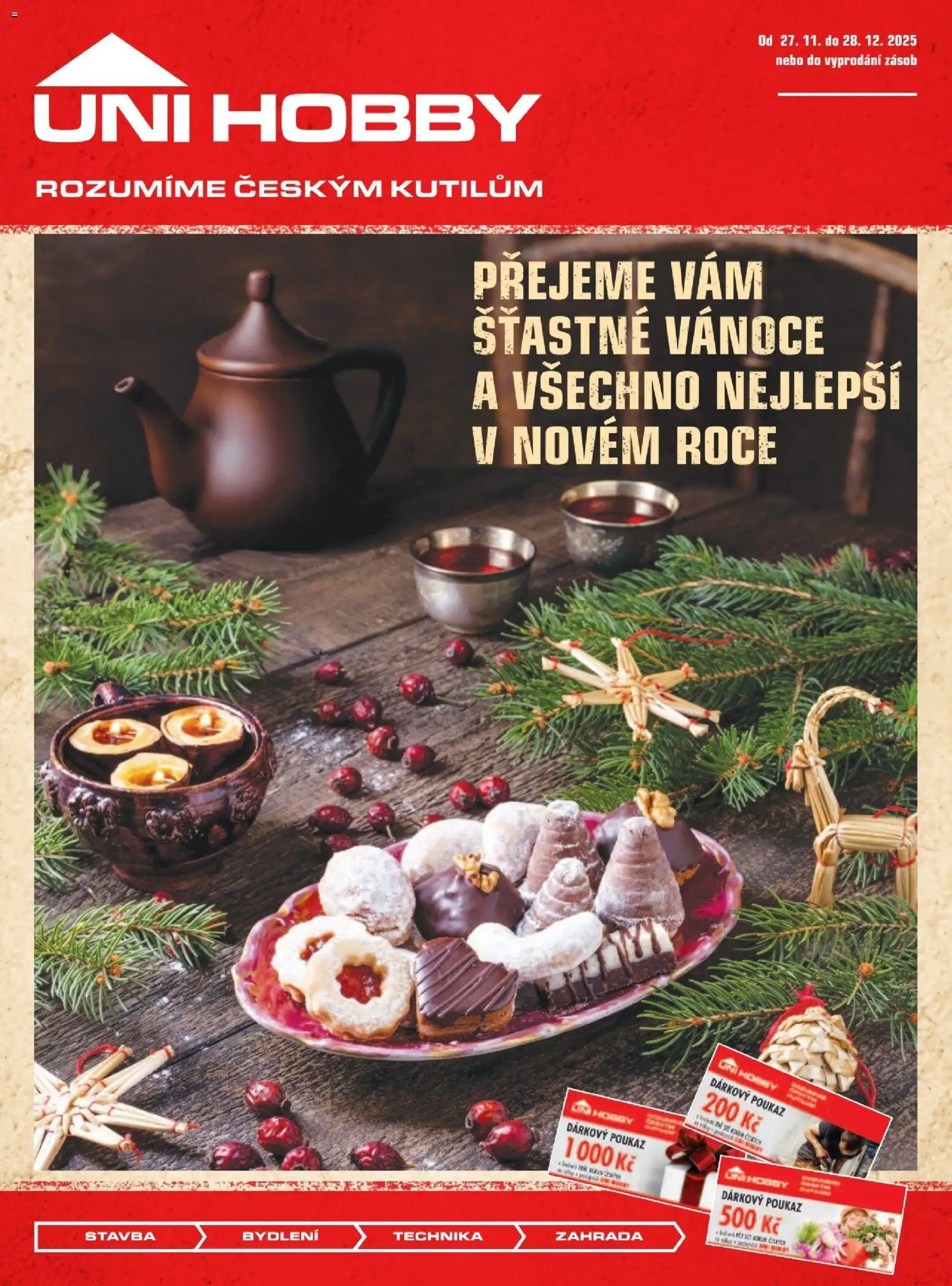 Uni Hobby leták od 27.11.2025 | Strana: 1 | Produkty: Zahrada