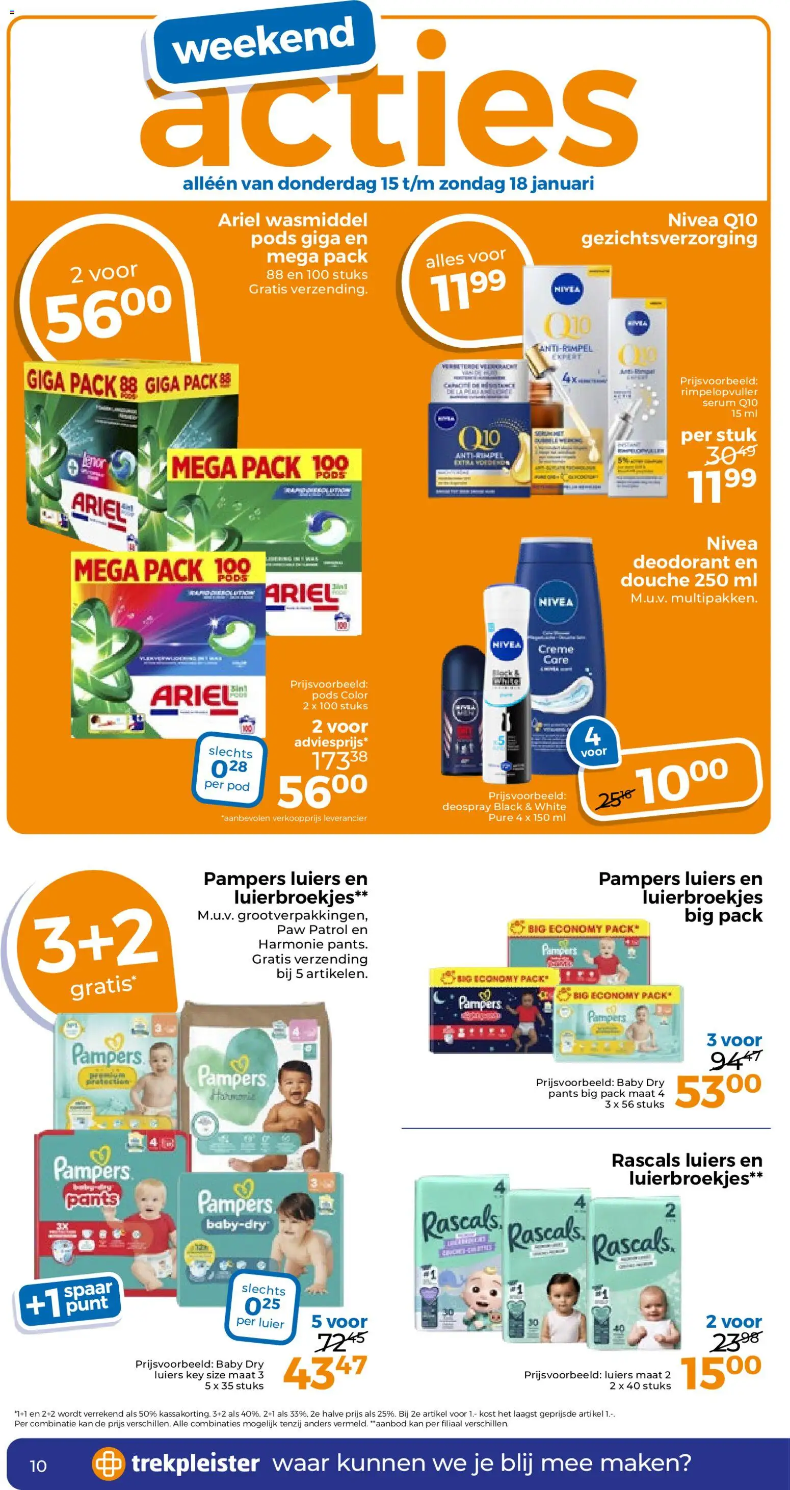 {H1} | Pagina: 10 | Producten: Kan, Pampers, Douche, Crème