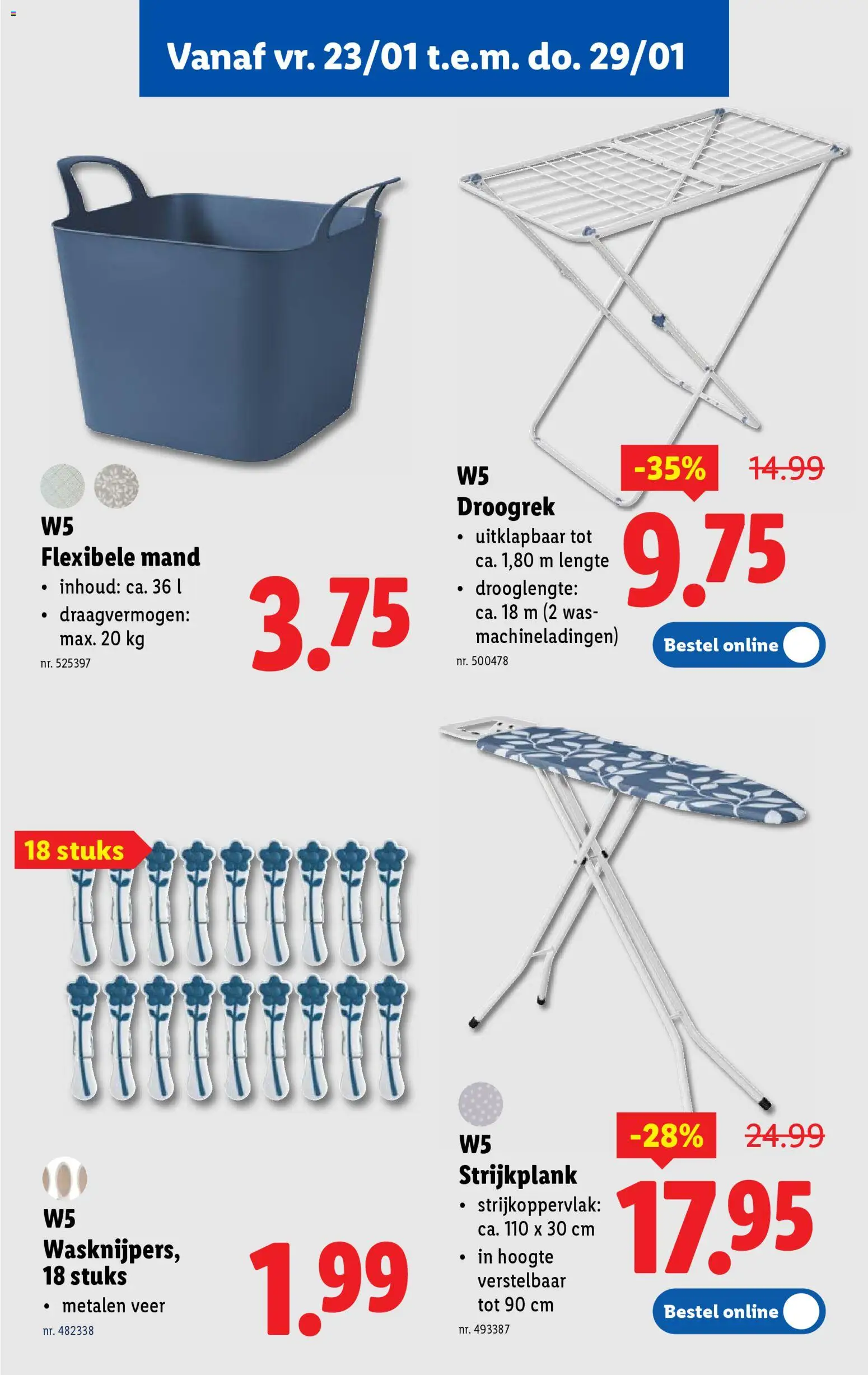 {H1} | Pagina: 55 | Producten: Was, Mand