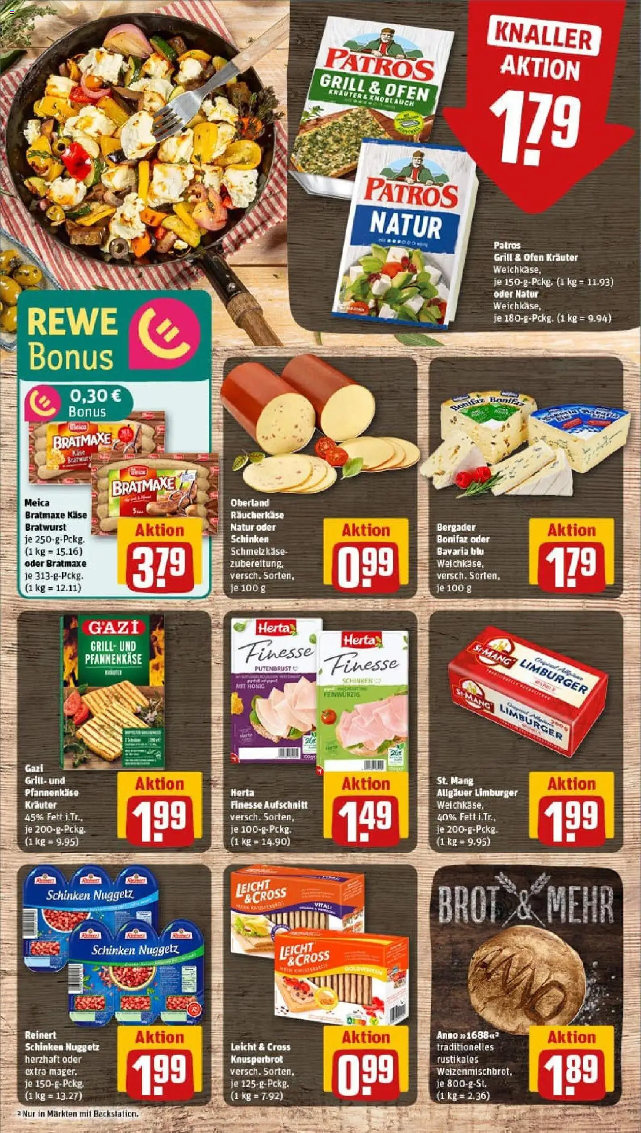 Rewe prospekt Halle (Saale)	 - gültig ab dem 13.07.2025 | Seite: 7 | Produkte: Grill, Patros, Knoblauch, Herta finesse