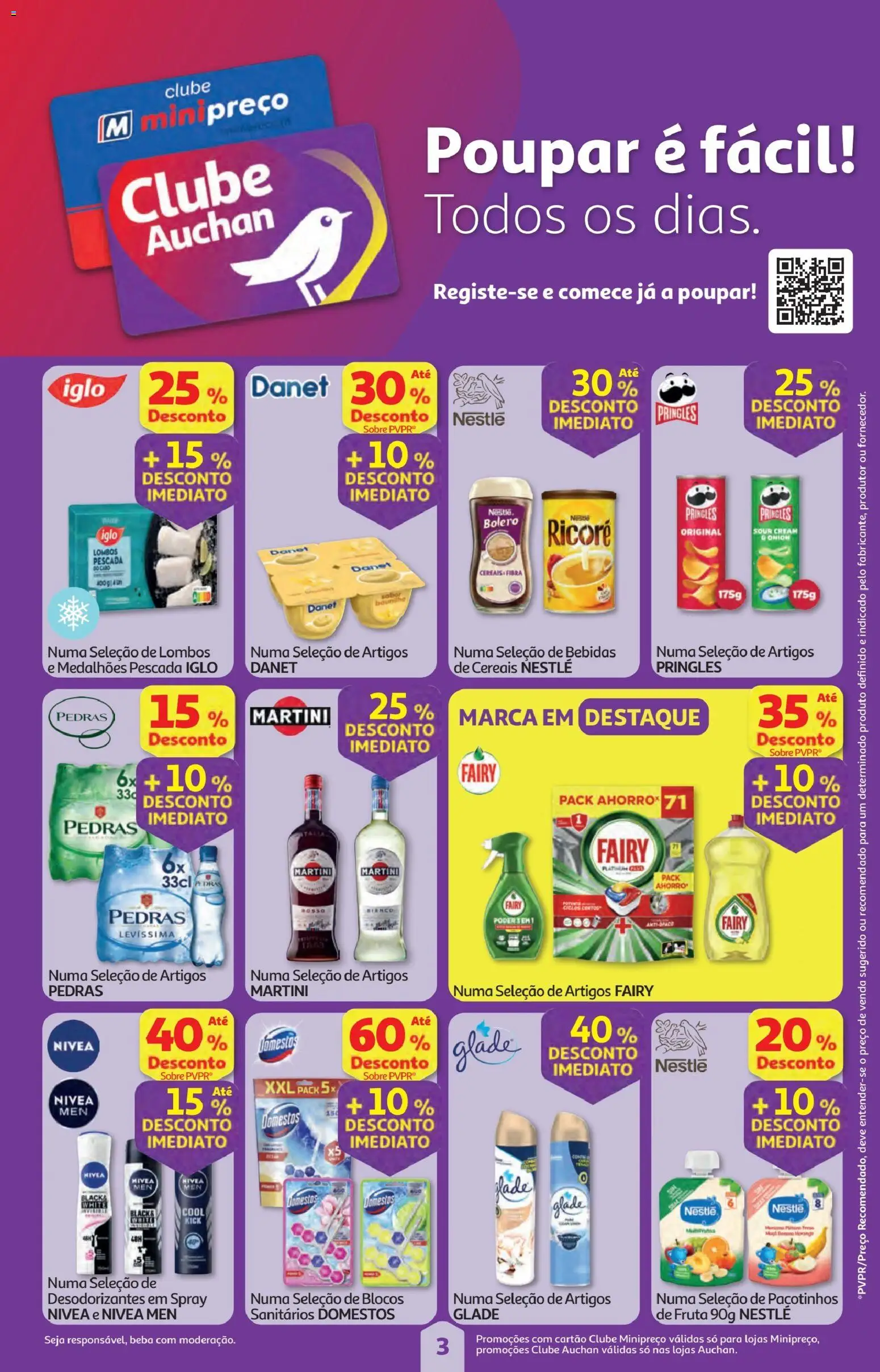 Minipreço folheto │ válido de 02.04.2026 | Página: 3 | Produtos: Pescada, Nestlé, Cereais