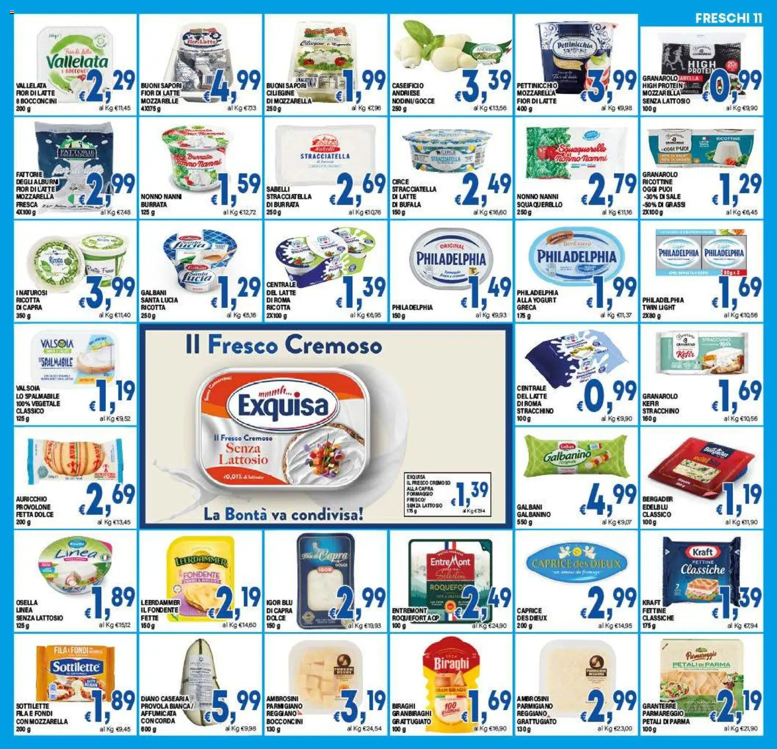 Volantino DEM del 04.02.2026 | Pagina: 11 | Prodotti: Yogurt, Stracchino, Provola, Stracciatella