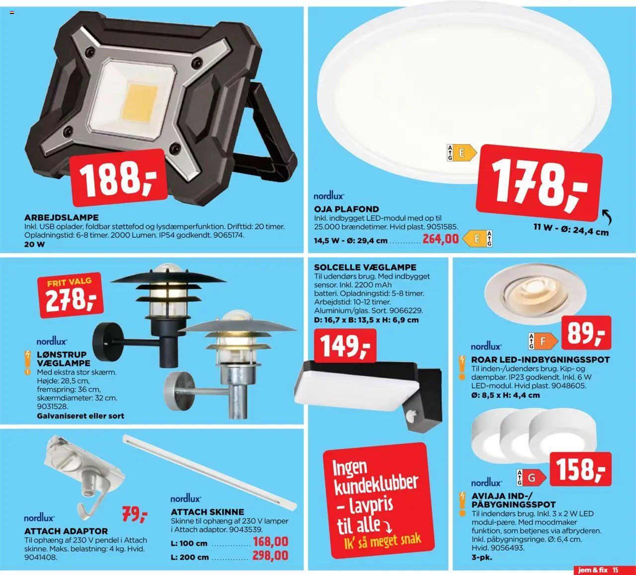 Jem & fix Tilbudsavis gyldig fra 06.07.2025 | Side: 15 | Produkter: USB, Søm