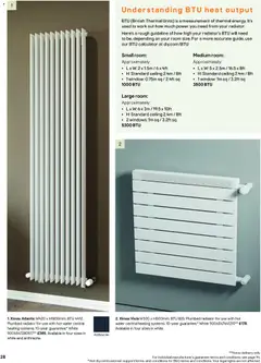 Preview of B&Q - Radiators valid from 18.03.2026 | Page: 77 | Products: Radiator, Calculator