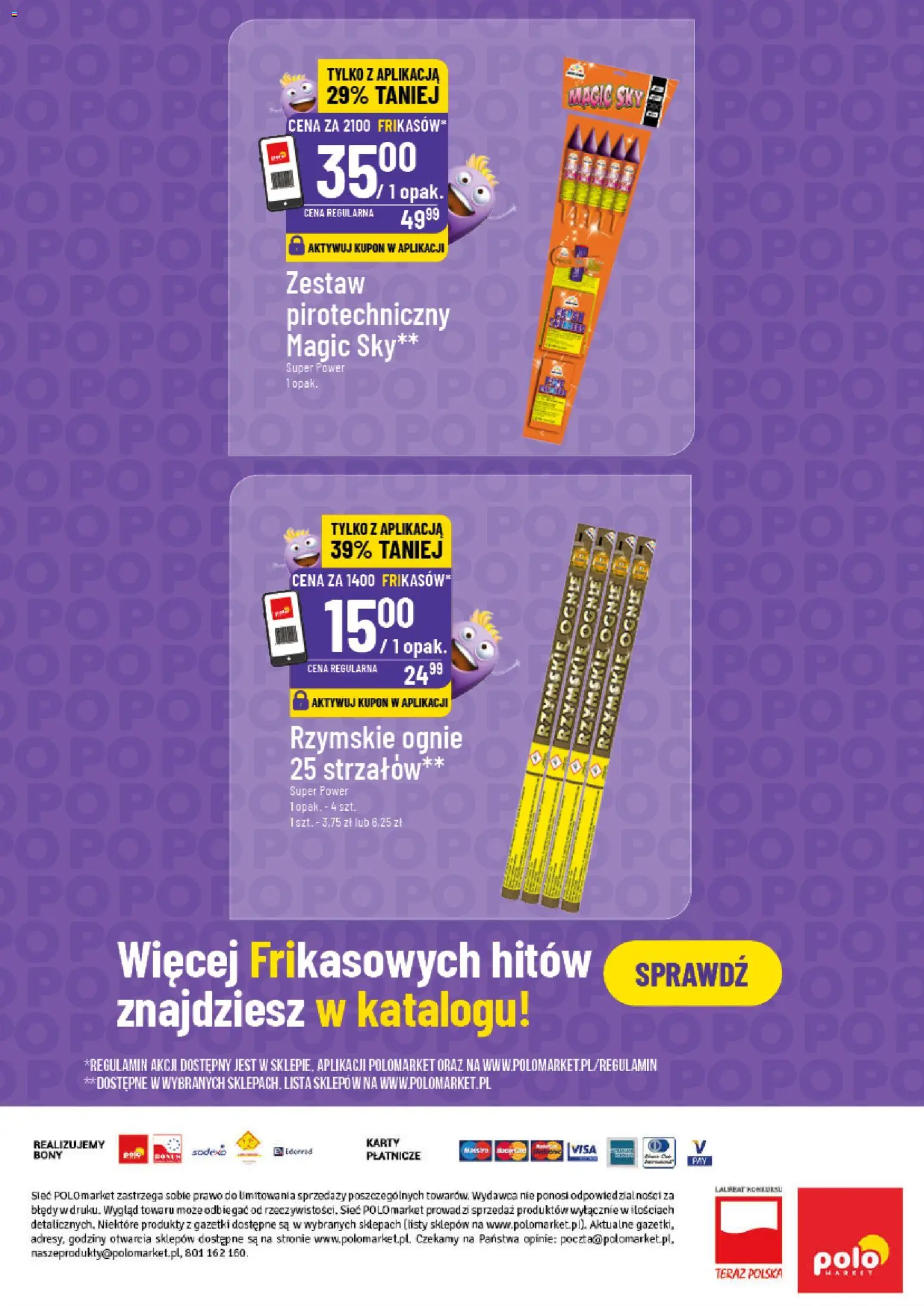 POLOmarket Gazetka - Inspirujący Tydzień od 27.12.2025 | Strona: 14 | Produkty: Rzymskie ognie