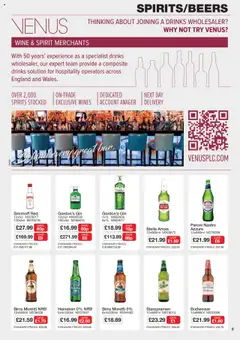 Preview of Booker Wholesale - Offers valid from 08.10.2025 | Page: 9 | Products: Wine, Gin